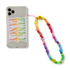 Rainbow phone strap - This Rainbow phone strap makes your phone look extra Funky. No more boring mirror selfies.