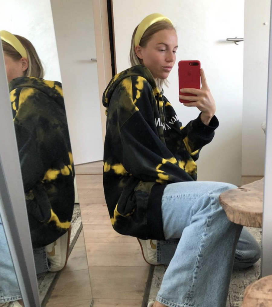 Yellow headband