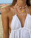 Hola necklace - Let's get Spanish! Wear this necklace to spice up your bikini or a simple t-shirt or sweater. The necklace is perfect to layer with other necklaces.