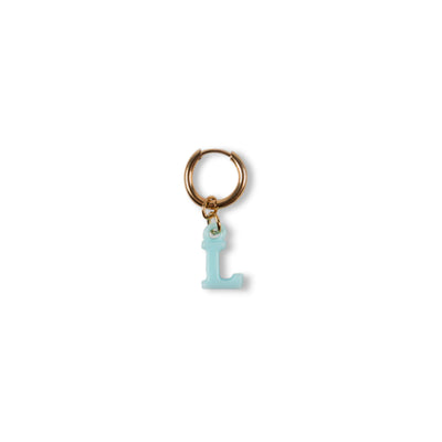 Blue initial - The cutest earrings you’ve ever seen! Get your own initial or your boyfriends/bestfriends. Wear it on it’s own to keep it simple or create your perfect ear party. More is more and less is bore.