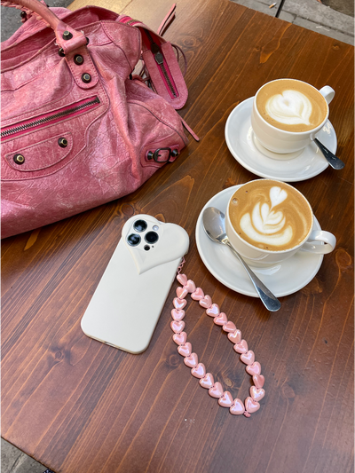 Heart Phonecase - off white