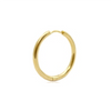 Perfect basic gold hoop